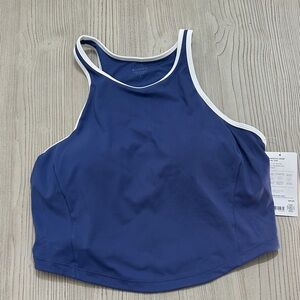 Purple Athleta Tankini Top